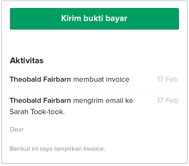terima pembayaran